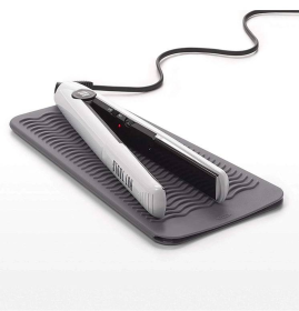Curling Iron Mat (Color: Gray)