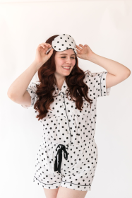 Zen Eye-Mask (Color: Classic Dots, size: One Size)