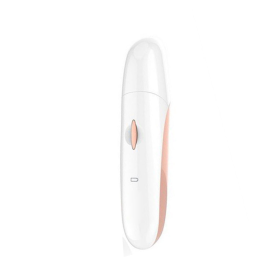 Nice Nails Nail Care Auto Electric Nail Clipper (Color: White-Rose Gold)