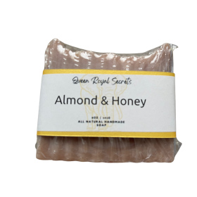 Natural Soaps (Color: Almond & Honey, size: 5oz)
