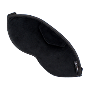 Opulence Sleep Mask (4 Styles) (Color: Plush Black)