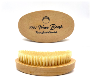 360 Curved Wave Brush (Color: Cream)