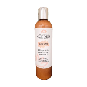 Organic After Sun Lotion & Tan Extender WITH Luminizing Shimmer (size: 4 oz.)