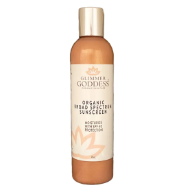 Goddess Glow Shimmer Sunscreen Lotion - Broad Spectrum SPF 40+ (size: 2 oz.)