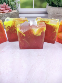 Iced Tea Twist glycerin soap (scent: Cucumber Splash -. Salt)