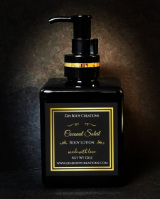 All Natural Body Lotion (scent: Baby Powder)