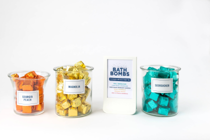 BathTime Rocks (72 units) in 3 scents (scent: Georgia Peach)
