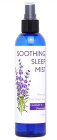 Soothing Sleep Mist (blend: Lavender and Chamomile Blend, size: 8oz)