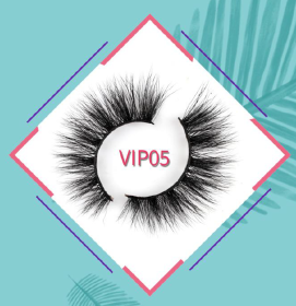 Eyelashes One Pair (Color: Black, size: #05)