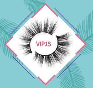 Eyelashes One Pair (Color: Black, size: #15)