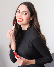 2020 New Pudaier Duo Lip Liner & Matte Liquid Lipstick (Color: #09 Cherry Red)