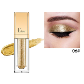 Pudaier Glitter & Glow Liquid Eyeshadow (Color: # 06 Dark Gold)
