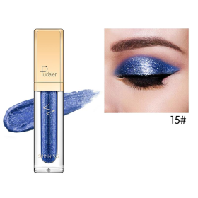 Pudaier Glitter & Glow Liquid Eyeshadow (Color: # 15 Dark Blue)