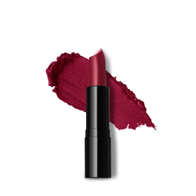 Luxury Matte Lipstick 0.12 Oz. (Color: Valentina-Plum red with a cool undertone)