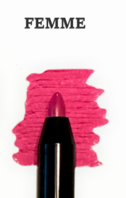 Retractable Matte Lip Liner With Shea Butter (Color: Femme-Bright pink with cool undertone)