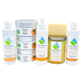 Premium Spa Bundle (scent: Satsuma, size: 4 lb)