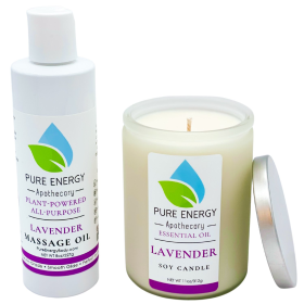Relaxing Ritual Bundle (scent: Lavender, size: 3 lb)