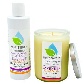 Relaxing Ritual Bundle (scent: Lavender Orange, size: 3 lb)