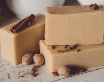 Organic Handmade Soap (scent: Country Harvest  - Everything Fall In This Aroma!, size: 7oz)