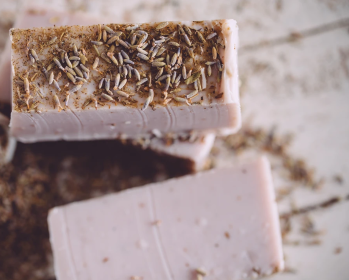 Organic Handmade Soap (scent: Lavender Bud, size: 7oz)