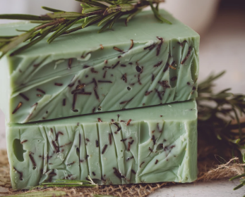 Organic Handmade Soap (scent: Rosemary Mint, size: 7oz)