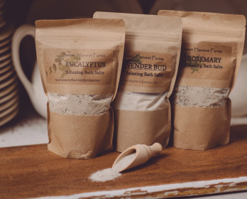 Relaxing Bath Salts (1lb Bag) (scent: Rosemary, size: 1lb)